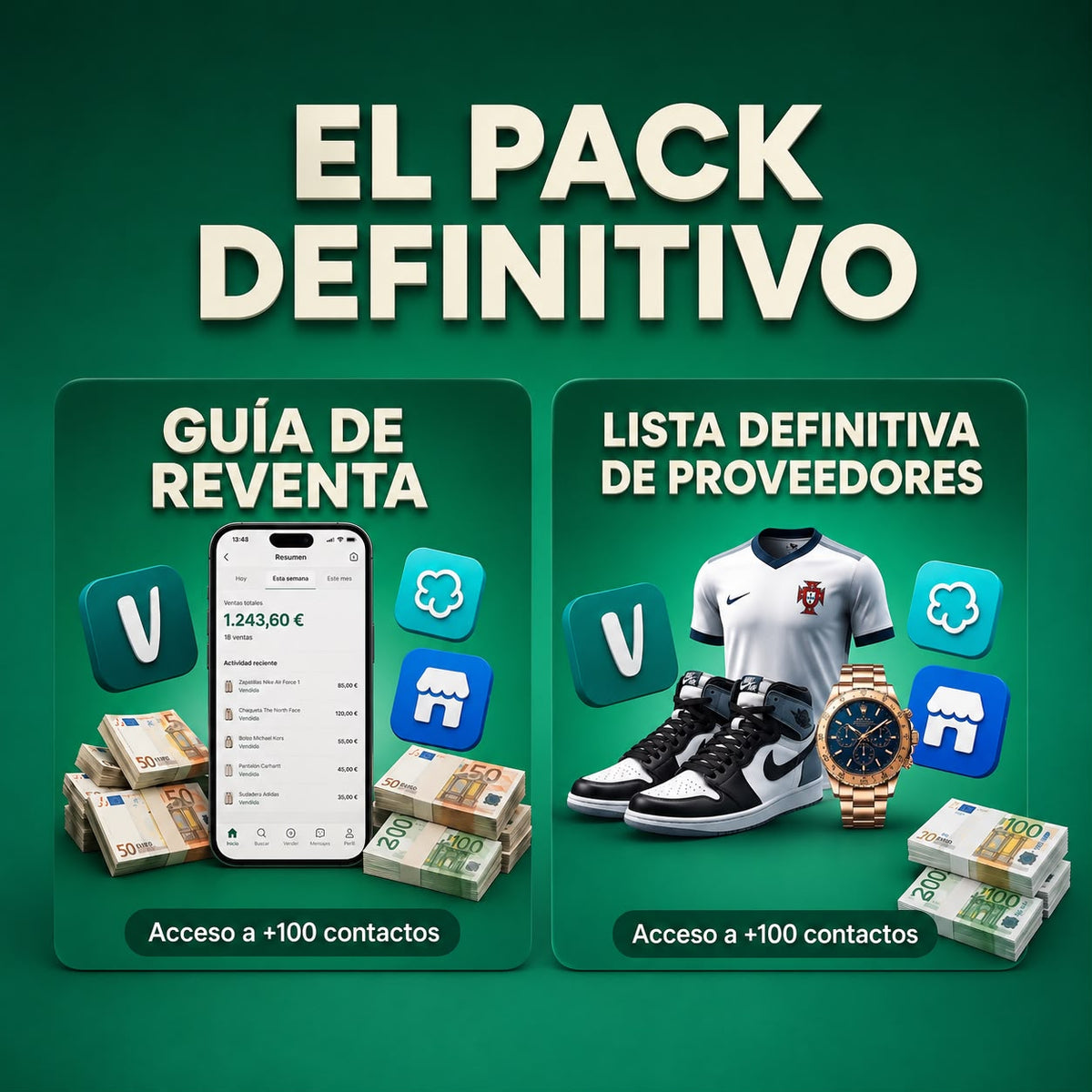 El Pack Definitivo: GuĂa de Reventa + Lista de Proveedores